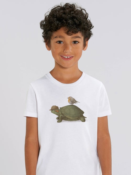 Tshirt Enfant TURTLE AND BIRD - Kiabi