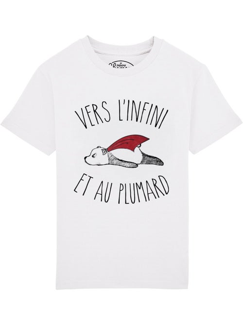 Tshirt Enfant VERS L'INFINI ET AU PLUMARD - Kiabi