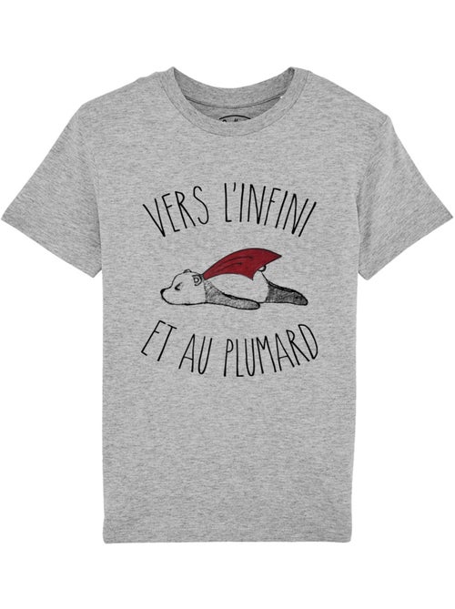 Tshirt Enfant VERS L'INFINI ET AU PLUMARD - Kiabi
