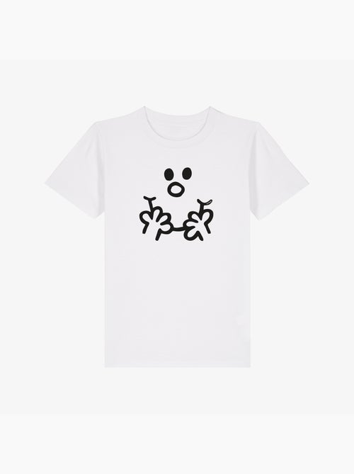 Tshirt Enfant VISAGE MONSIEUR - Kiabi