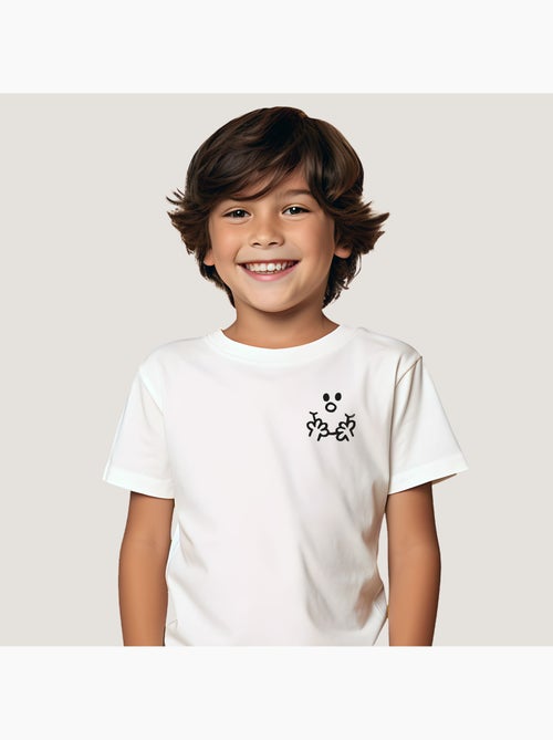 Tshirt Enfant VISAGE MONSIEUR CŒUR - Kiabi
