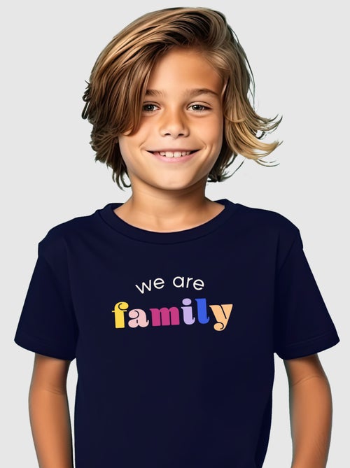 Tshirt Enfant WE ARE FAMILY - Kiabi Tshirt Enfant WE ARE FAMILY - Kiabi