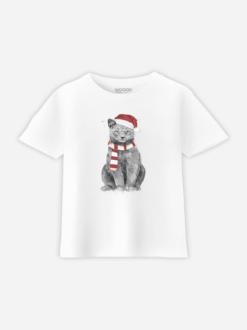 Tshirt Enfant XMAS CAT - Kiabi Tshirt Enfant XMAS CAT - Kiabi
