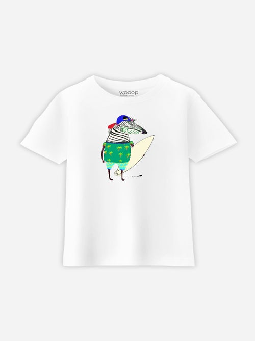 Tshirt Enfant ZEBRA SURFER - Kiabi Tshirt Enfant ZEBRA SURFER - Kiabi