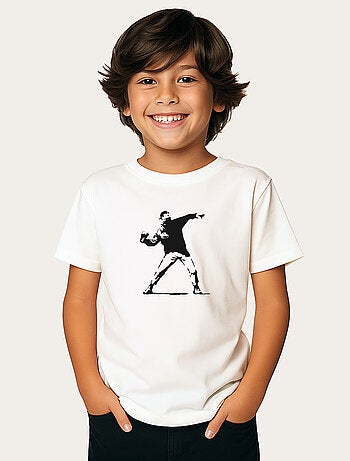 Tshirt Kinder APOH BANKSY FESTIVAL CUP THROWER