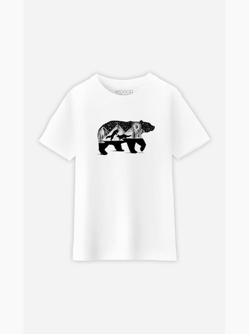 Tshirt Kinder BEAR AND FOXES - Kiabi Tshirt Kinder BEAR AND FOXES - Kiabi