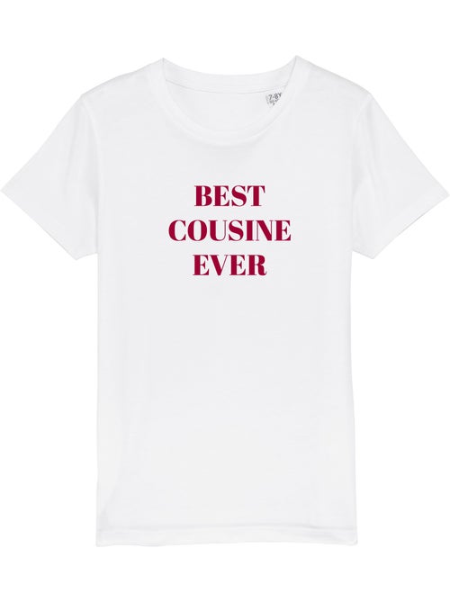 Tshirt Kinder BEST COUSINE EVER - Kiabi Tshirt Kinder BEST COUSINE EVER - Kiabi