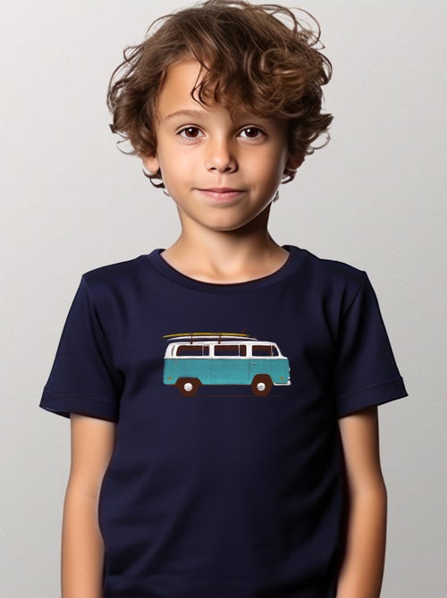 Tshirt Kinder BLUE VAN - Kiabi Tshirt Kinder BLUE VAN - Kiabi