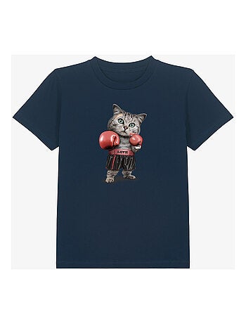 Tshirt Kinder BOXING CAT
