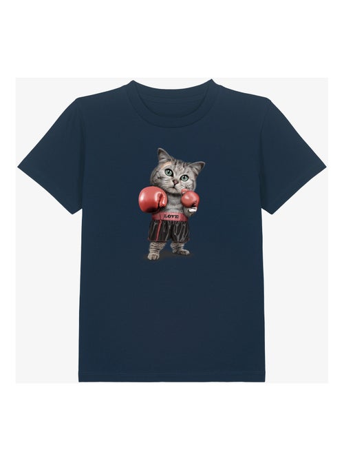 Tshirt Kinder BOXING CAT - Kiabi Tshirt Kinder BOXING CAT - Kiabi