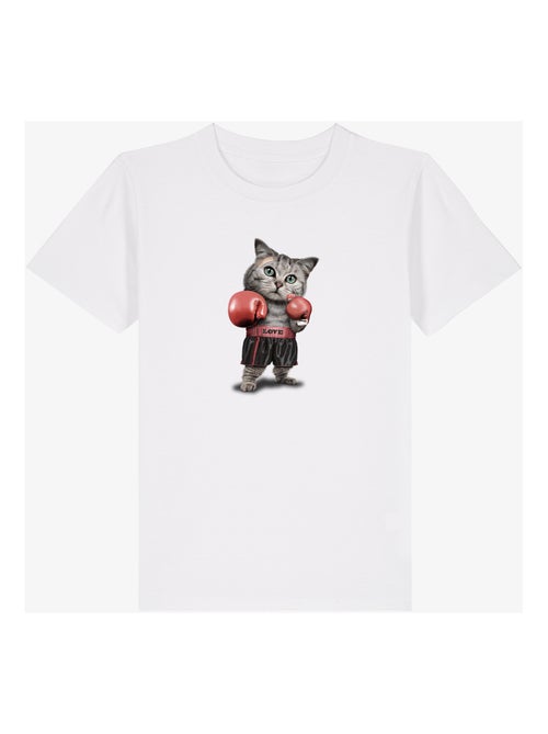 Tshirt Kinder BOXING CAT - Kiabi Tshirt Kinder BOXING CAT - Kiabi