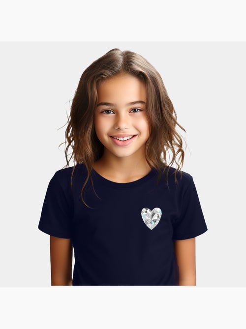 Tshirt Kinder CHEMICAL REACTION CŒUR - Kiabi Tshirt Kinder CHEMICAL REACTION CŒUR - Kiabi