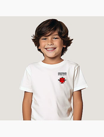 Tshirt Kinder COSTAUD DE PÈRE EN FILS CŒUR