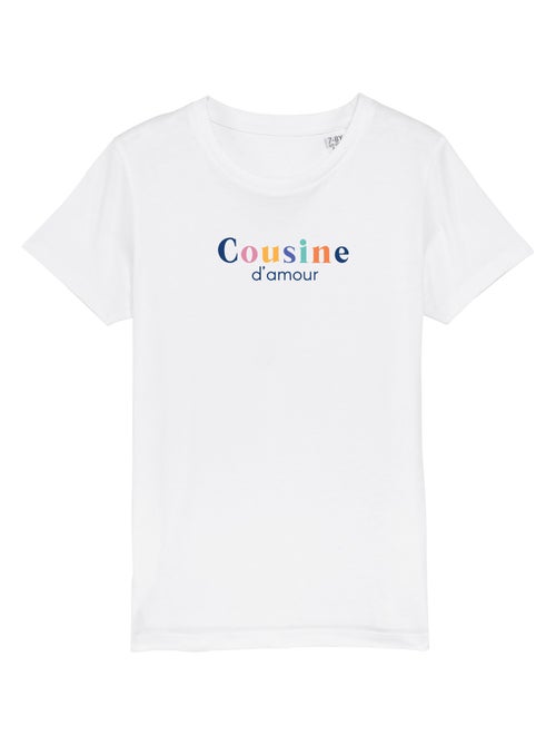 Tshirt Kinder COUSINE D'AMOUR - Kiabi Tshirt Kinder COUSINE D'AMOUR - Kiabi