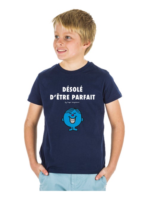 Tshirt Kinder DÉSOLÉ D'ÊTRE PARFAIT 2 - Kiabi