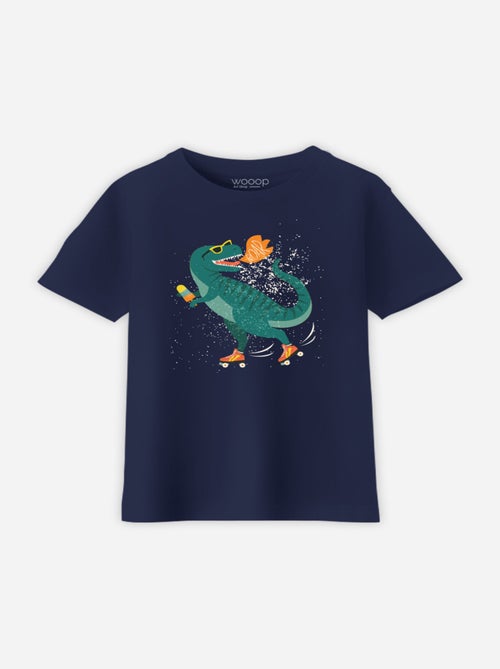 Tshirt Kinder DINO ROLLERS - Kiabi Tshirt Kinder DINO ROLLERS - Kiabi