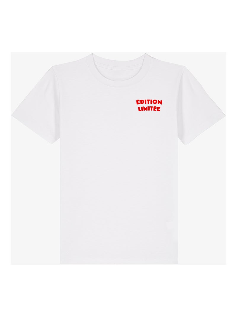 Tshirt Kinder EDITION LIMITÉE CŒUR Wit - Kiabi