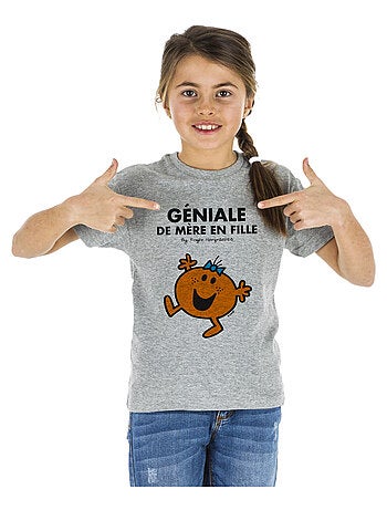 Tshirt Kinder GÉNIALE DE MÈRE EN FILLE