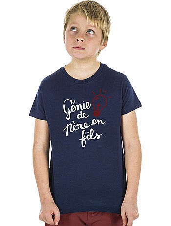 Tshirt Kinder GÉNIE DE PÈRE EN FILS
