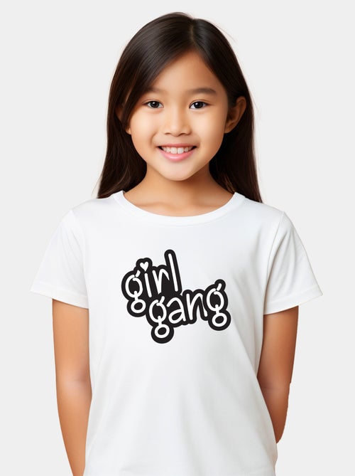 Tshirt Kinder GIRL GANG - Kiabi Tshirt Kinder GIRL GANG - Kiabi
