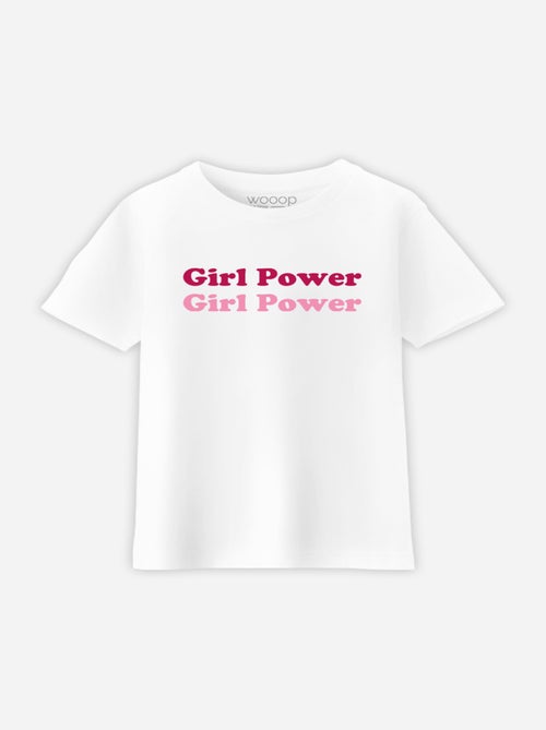 Tshirt Kinder GIRL POWER - Kiabi Tshirt Kinder GIRL POWER - Kiabi