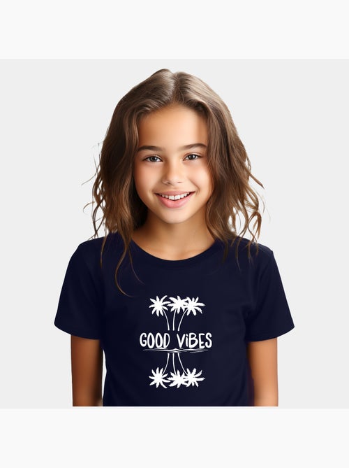 Tshirt Kinder GOOD VIBES - Kiabi Tshirt Kinder GOOD VIBES - Kiabi
