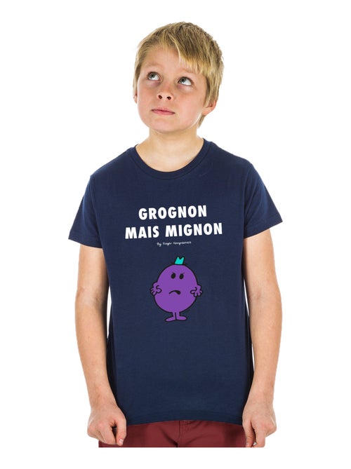 Tshirt Kinder GROGNON MAIS MIGNON 2 - Kiabi
