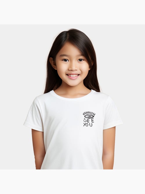 Tshirt Kinder I SEE YOU COEUR - Kiabi Tshirt Kinder I SEE YOU COEUR - Kiabi