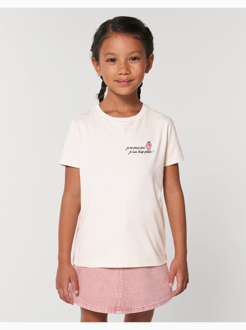 Tshirt Kinder JE PEUX PAS JE SUIS TROP PETITE COEUR - Kiabi Tshirt Kinder JE PEUX PAS JE SUIS TROP PETITE COEUR - Kiabi