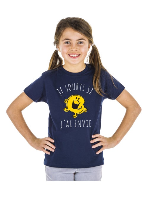 Tshirt Kinder JE SOURIS SI J'AI ENVIE - Kiabi Tshirt Kinder JE SOURIS SI J'AI ENVIE - Kiabi