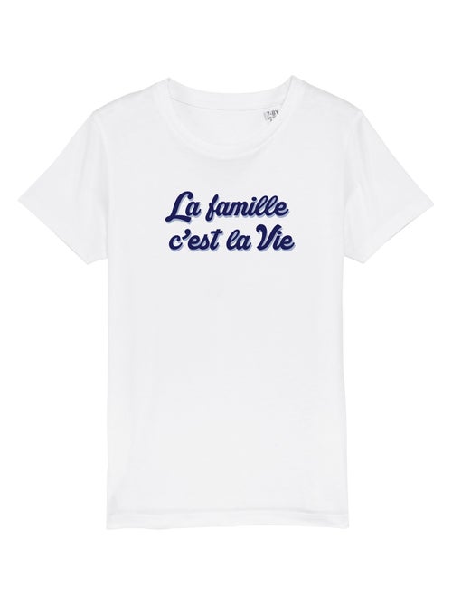 Tshirt Kinder LA FAMILLE C'EST LA VIE - Kiabi Tshirt Kinder LA FAMILLE C'EST LA VIE - Kiabi