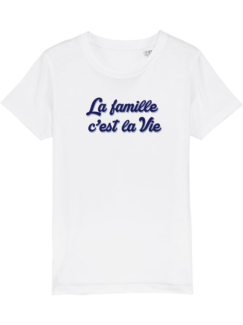 Tshirt Kinder LA FAMILLE C'EST LA VIE - Kiabi Tshirt Kinder LA FAMILLE C'EST LA VIE - Kiabi