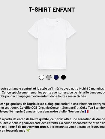 Tshirt Kinder LE GOUTER C'EST SACRE
