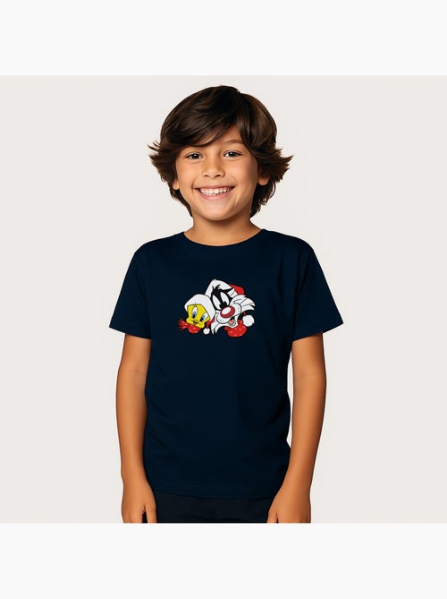 Tshirt Kinder LOONEY TUNES SYLVESTER AND TWEETY - Kiabi