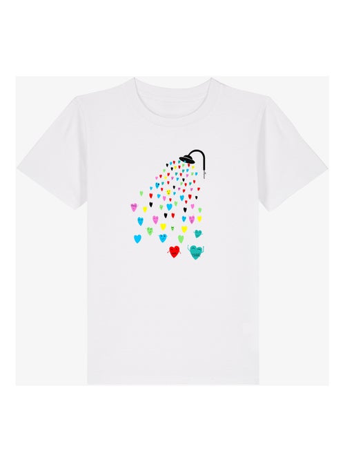 Tshirt Kinder LOVE SHOWER - Kiabi Tshirt Kinder LOVE SHOWER - Kiabi