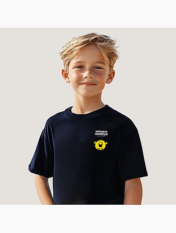 Tshirt Kinder MONSIEUR HEUREUX CŒUR