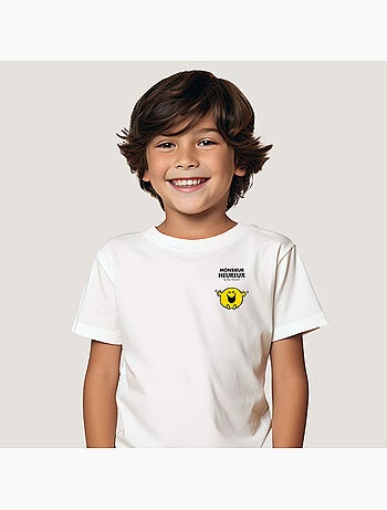 Tshirt Kinder MONSIEUR HEUREUX CŒUR