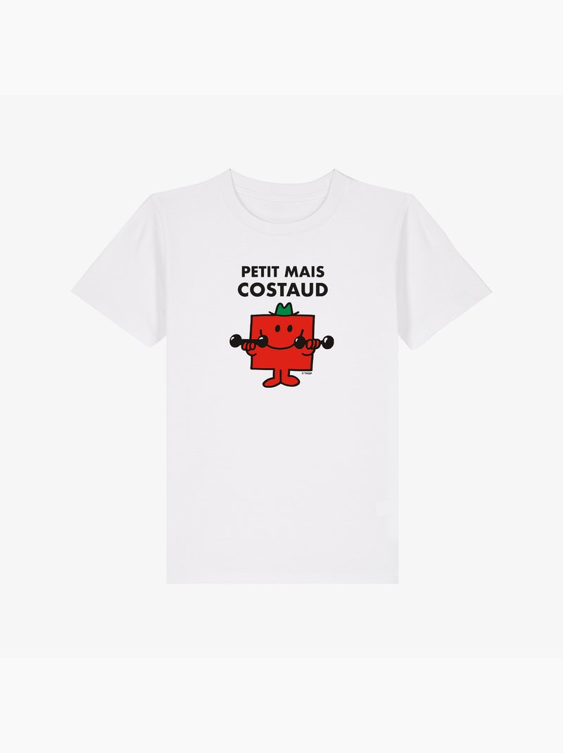 Tshirt Kinder PETIT MAIS COSTAUD Wit - Kiabi