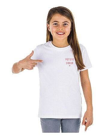 Tshirt Kinder PETITE SŒUR X CŒUR WAF