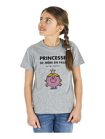 Tshirt Kinder PRINCESSE DE MÈRE EN FILLE