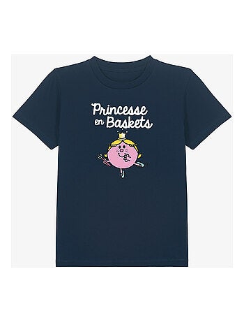 Tshirt Kinder PRINCESSE EN BASKET