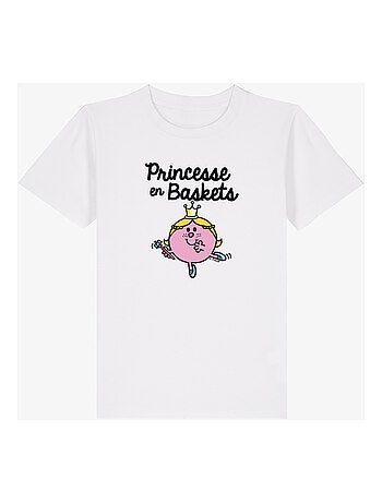 Tshirt Kinder PRINCESSE EN BASKET