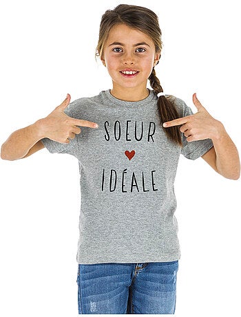 Tshirt Kinder SŒUR IDEALE