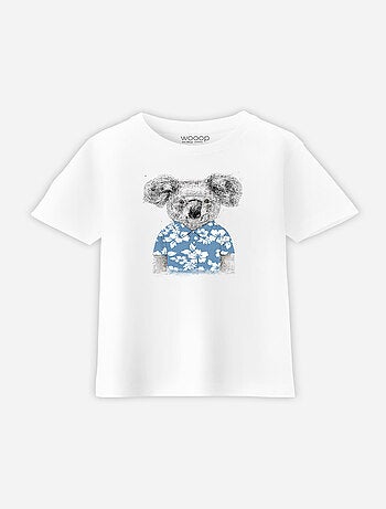 Tshirt Kinder SUMMER KOALA BLUE