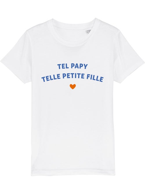 Tshirt Kinder TEL PAPY TELLE PETITE FILLE WAF - Kiabi Tshirt Kinder TEL PAPY TELLE PETITE FILLE WAF - Kiabi