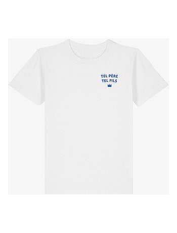 Tshirt Kinder TEL PÈRE TEL FILS CŒUR