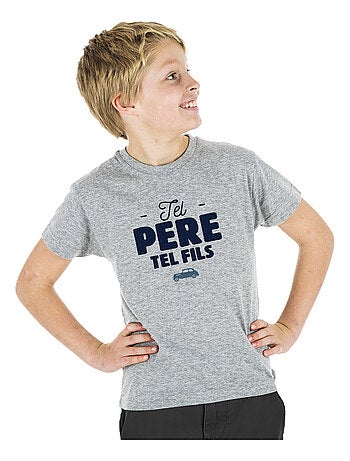 Tshirt Kinder TEL PÈRE TEL FILS