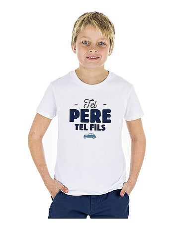 Tshirt Kinder TEL PÈRE TEL FILS