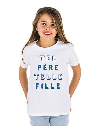 Tshirt Kinder TEL PÈRE TELLE FILLE MPT