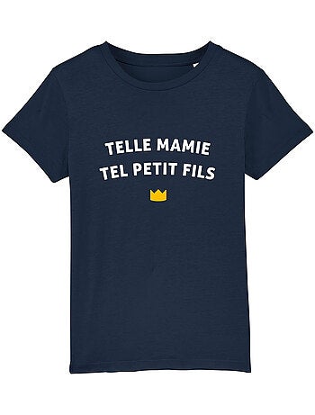 Tshirt Kinder TELLE MAMIE TEL PETIT-FILS WAF